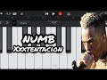 Numb | Xxxtentacion | Piano Tutorial | GarageBand