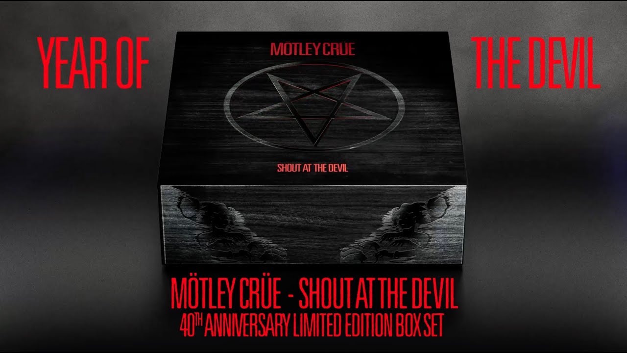 Mötley Crüe to Release 40th Anniversary Version of Shout At The