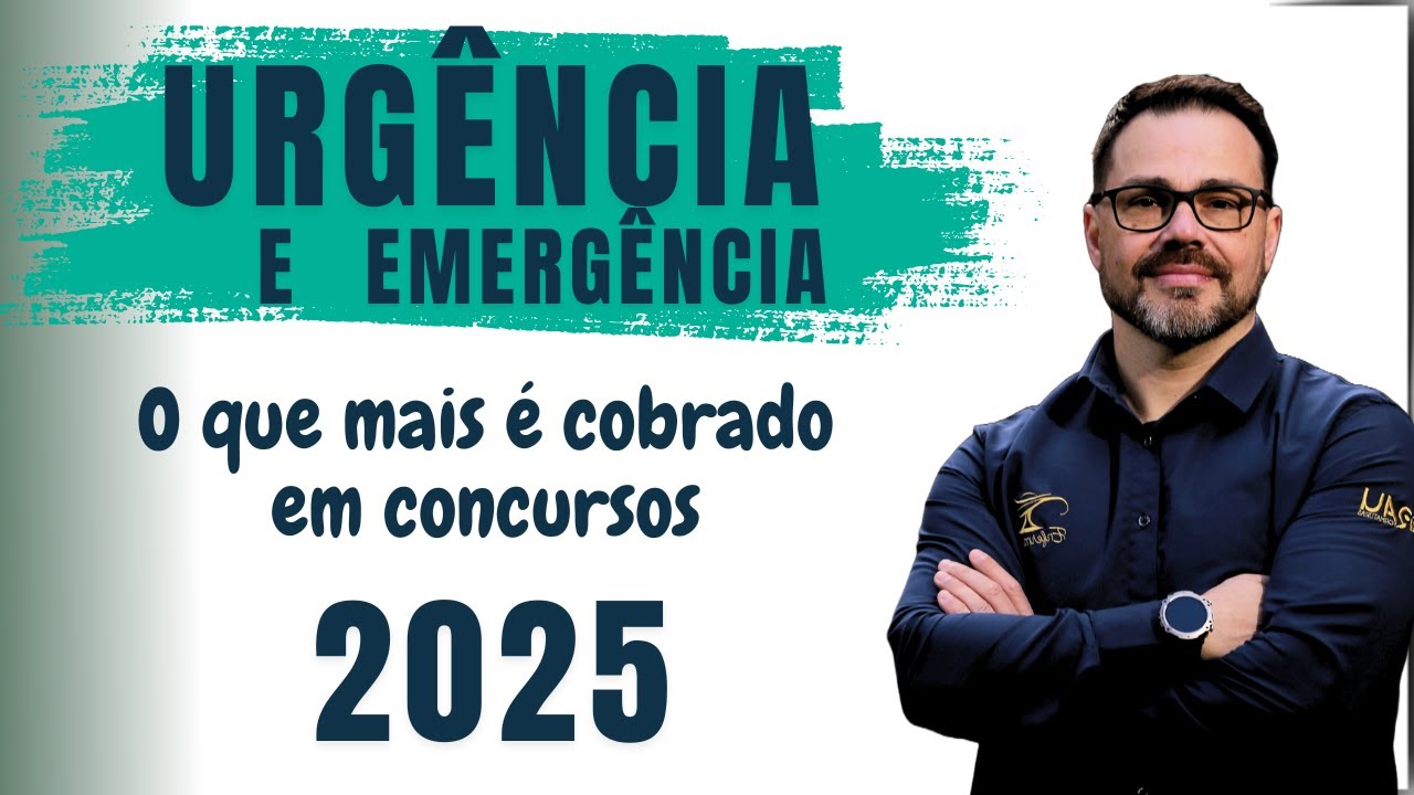 URGÊNCIA E EMERGÊNCIA EM ADULTOS - Questões DE CONCURSOS