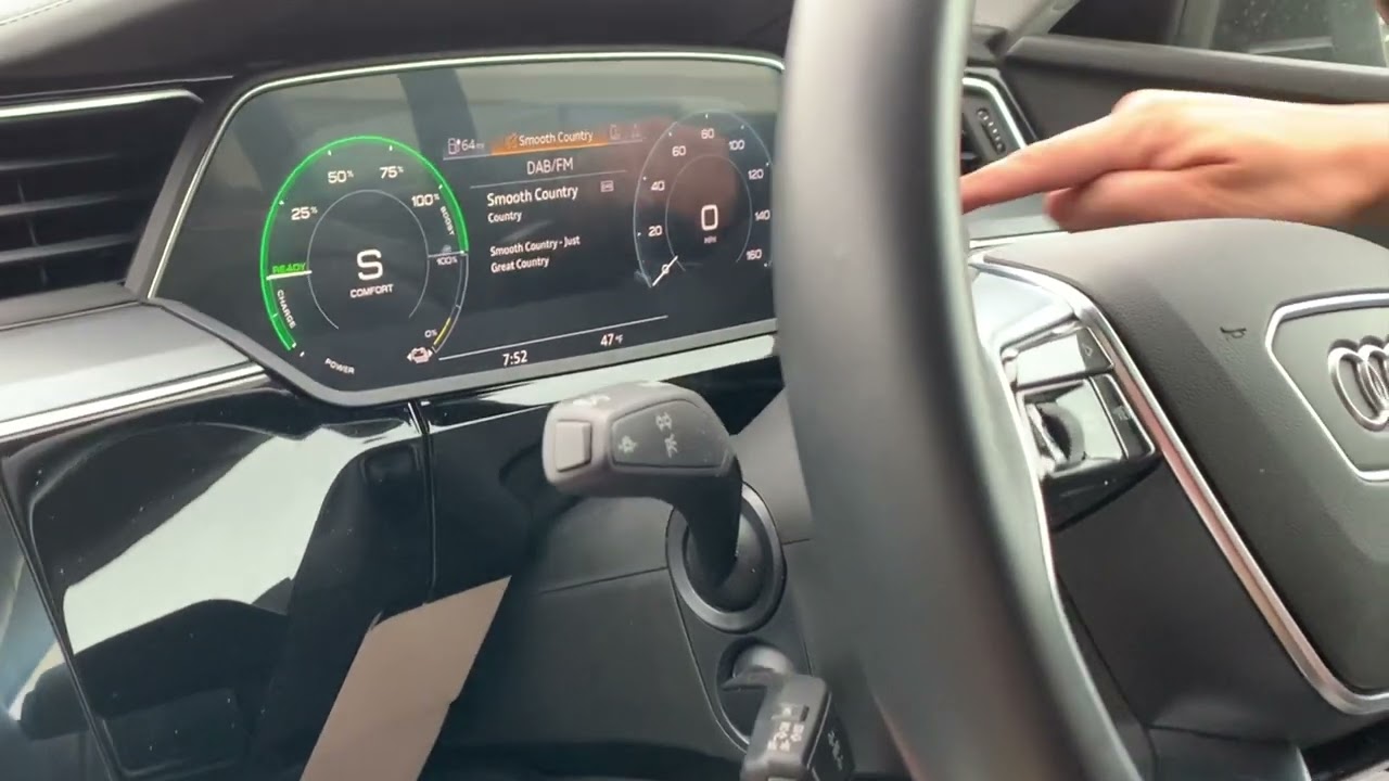 Setting speed limits in your Audi. YouTube