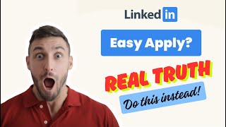 Know this before using LinkedIn 'Easy Apply' blindly  #LinkedInTips #JobSearchHack #EasyApply screenshot 1