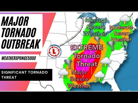Major Tornado Outbreak Forecast