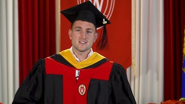 UW–Madison Winter 2020 Commencement student speaker remarks by Sven Kleinhans