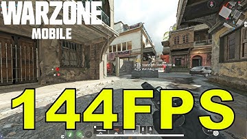 Warzone Mobile 144FPS gameplay