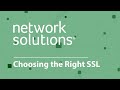 Ssl certificates with network solutions