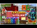 👉 ULTRAMARINE para Minecraft BEDROCK v26.X 😱 | MUCHAS FUNCIONES ÚTILES! | LA MEJOR TEXTURA BEDROCK!!