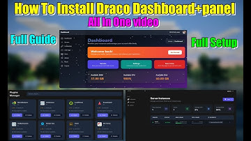 how to install draco dashboard and panel in any vps