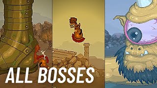 DOUBLE EDGED All Boss Fights 1080p