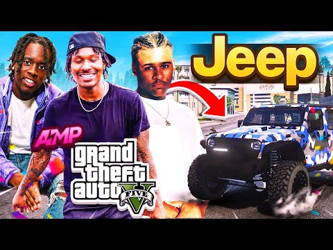 Duke Dennis Gets Gifted His Jeep By Kai Cenat & Fanum On GTA V Rp District 10