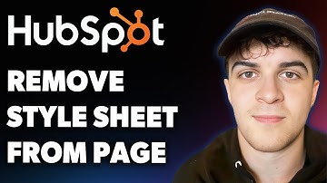 How to Remove a Style Sheet From a Page in Hubspot (Full 2025 Guide)