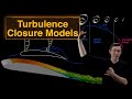 نماذج إغلاق الاضطرابات متوسط رينولدز نافيير ستوكس RANS ومحاكاة الدوامات الكبيرة LES 