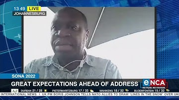 Great expectations ahead of SONA 2022