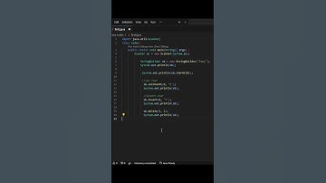 All functions of String Builder in one video #shorts #short #java #coding