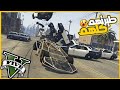 سرقت كاسحه العربيات من الجيش ودمرتهم بيها قراند5 Gta5