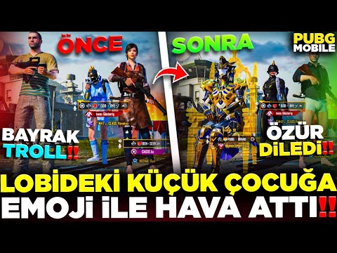 MİLYONLUK HESABIYLA 😱 BAYRAK’TA Kİ ÇOCUKLARI EZEN DESTANSIYA DENK GELDİM 😡👊🏻 | PUBG MOBİLE