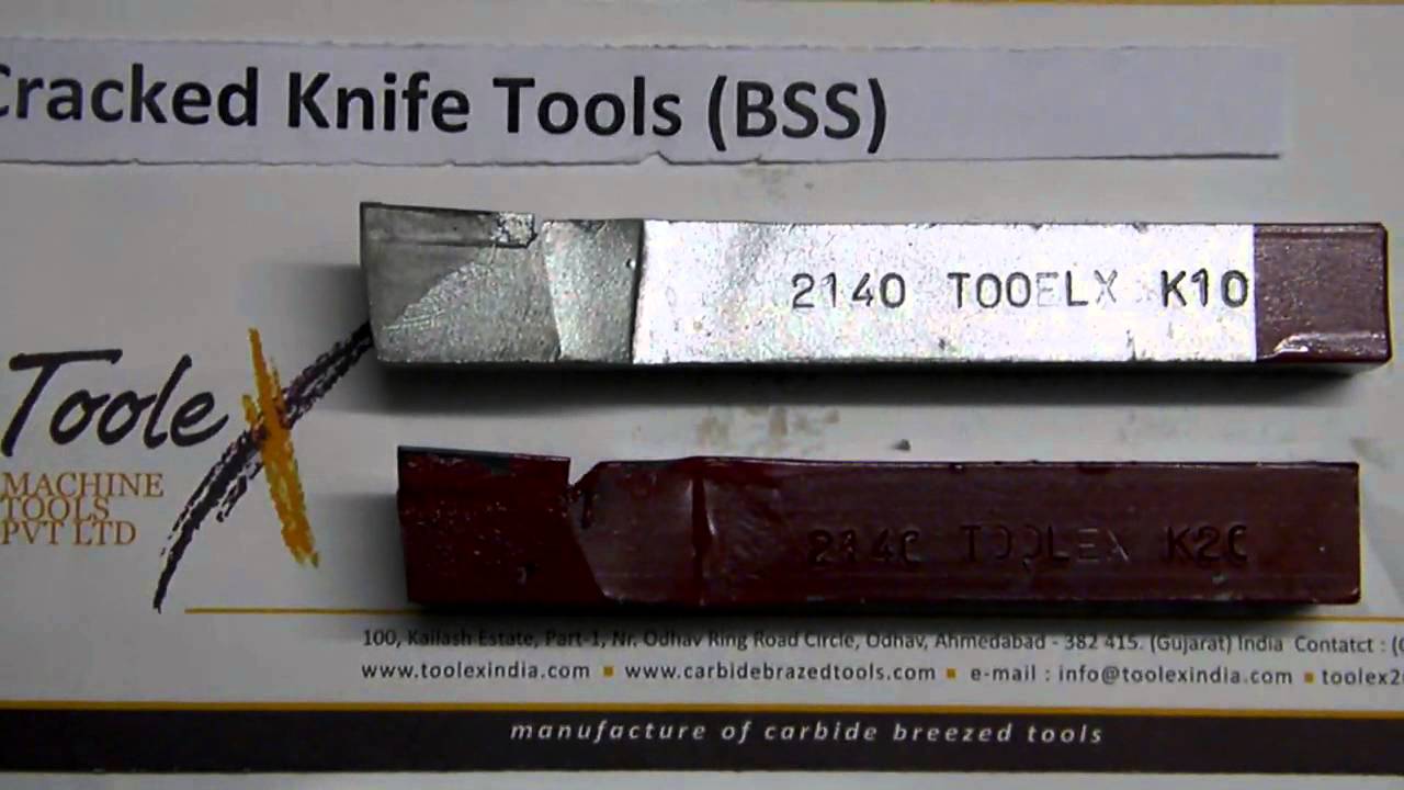Cranked Knife Tools (BSS) for Lathe Machine Cutting Operation YouTube
