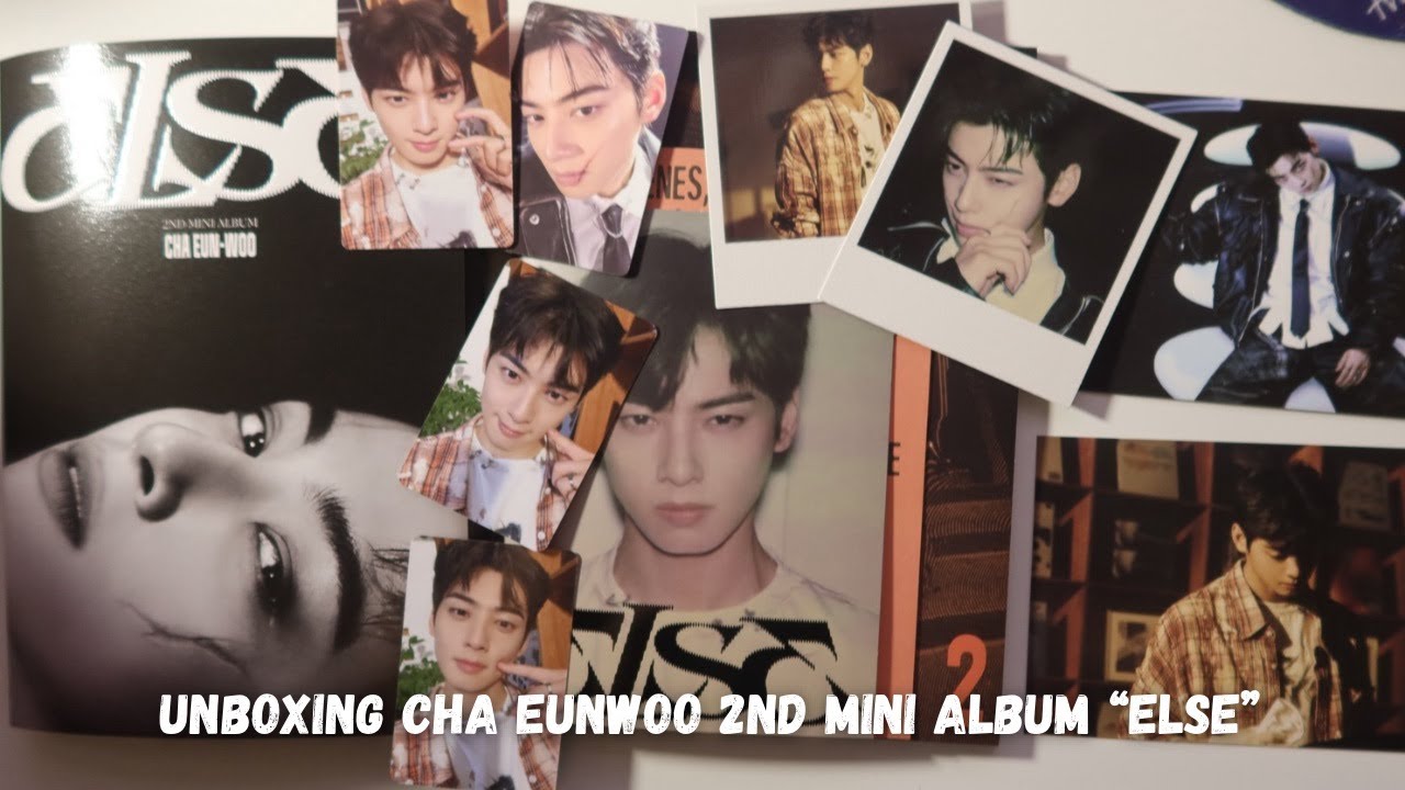 CHA EUN-WOO 2ND MINI ALBUM セット CHA EUN-WOO - 2nd Mini Album ELSE [Kiwee VER.] – KPOP MARKET