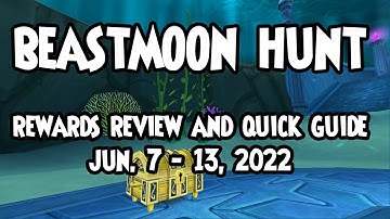 Wizard101: 🌕🌑BEASTMOON HUNT Event 🌕🌑Rewards Review and Quick Guide - June 7 - 13, 2022
