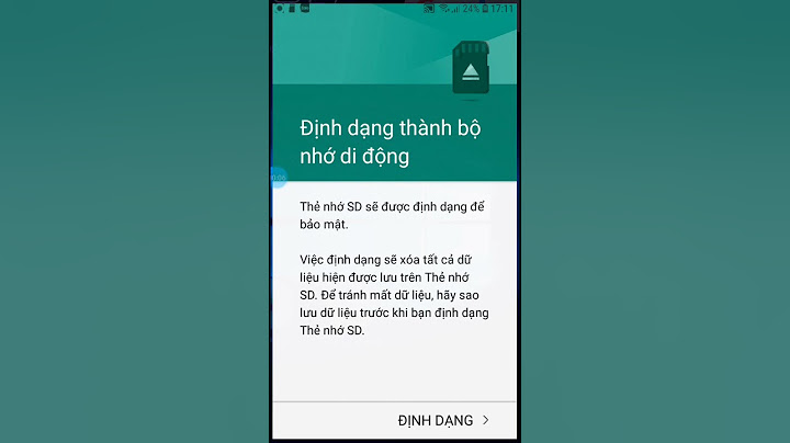 Lỗi máy android không nhận ra thẻ nhớ