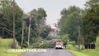 Prairieburg, Iowa Storm Damage | August 7th, 2026