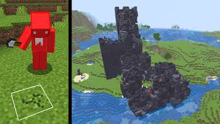 Minecraft, But Mining Blocks Spawns Structures