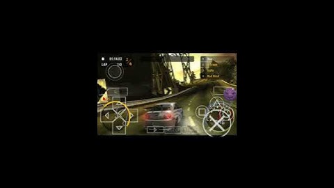 Drifting in Need for speed : most wanted psp😕 (random clip)