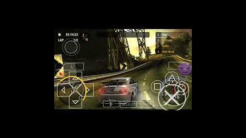 Drifting in Need for speed : most wanted psp😕 (random clip)