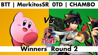 CHAMBO (Dark Pit) Vs. MarkitosSR (Kirby) | Winners Round 2 | SSBU | FCS #15
