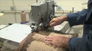 TITAN DK 3700C Shaggy tape binding machine (DE KONINCK, BELGIUM)