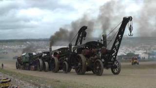 Steam Heavy Haulage at the Great Dorset Steam Fair 2009 ~ Part 3