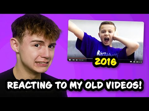 Reacting To My Old Videos! - YouTube