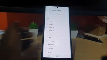 Call Vibration Pattern S22