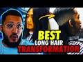 INDONESIAN Barber Transforms Crazy Long Hair! Unique Techniques!