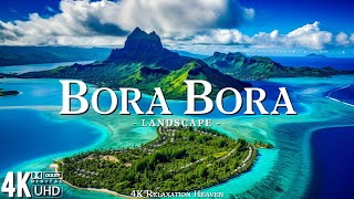 Bora Bora 4K Uhd - Scenic Relaxation Film With Calming Music - 4K Ultra Hd Video