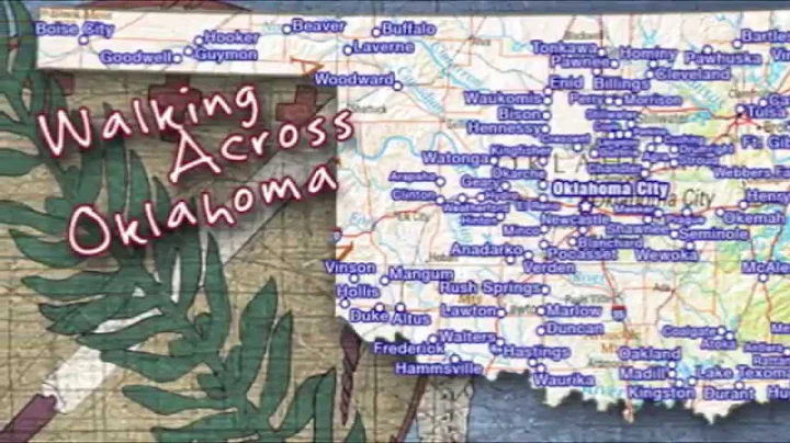 Cathy Cummings Walking Across Oklahoma