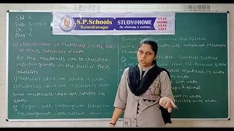 STD 6 CBSE | SCIENCE LEC 20 | S P SCHOOL SURENDRANAGAR