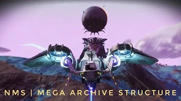 No Mans Sky | Hunting The Sandworm | Discovered Ancient Archive Mega Structue