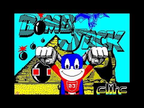 Bomb Jack. ZX Spectrum. Прохождение