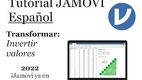 JAMOVI en Español Transformar Invertir Valores