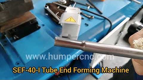 Tube End Forming(Reducing/Expanding/Flange Making) Machine SEF-40-I  Single Head Single Station