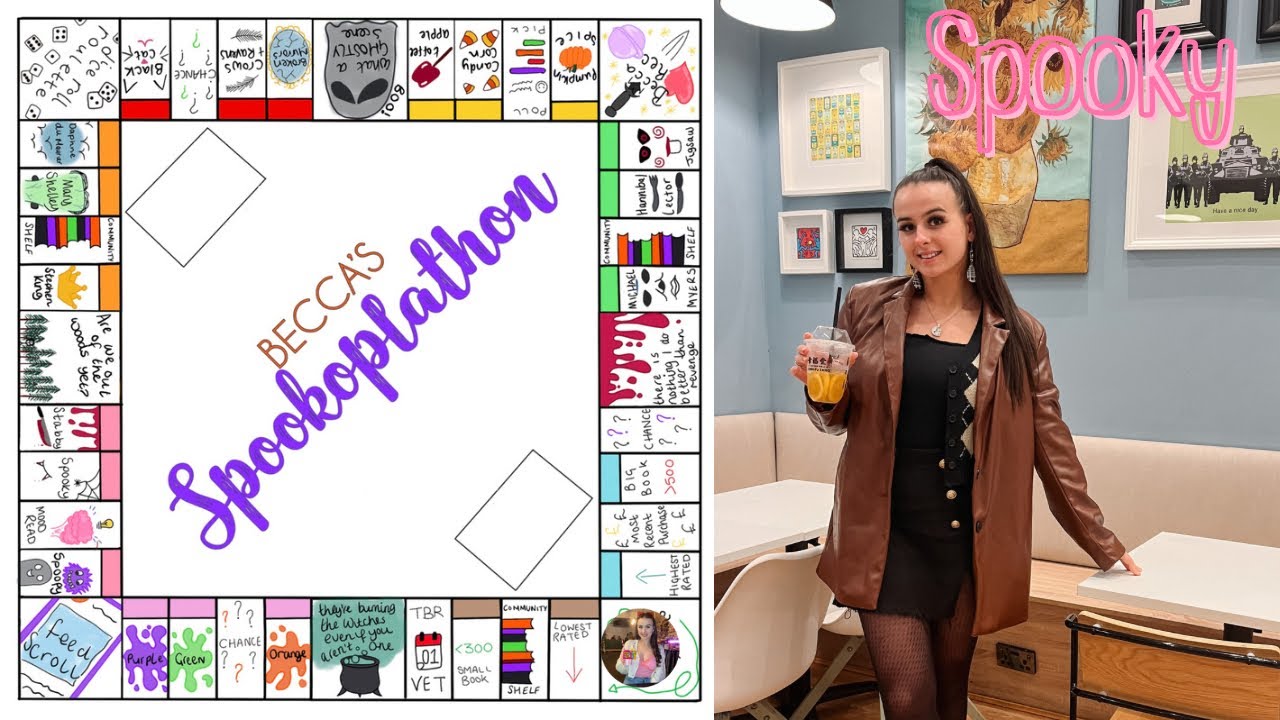 SPOOKOPOLY READING VLOG👻 Witchy Reads, Seriously Series & More🍂 - YouTube