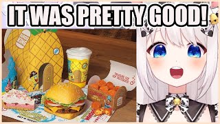 Pomuri Tried the Spongebob Burger King Collab