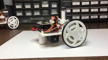 Circuit Python Turtle Graphics DrawBot Powered by an Adafruit Feather M4 Express.