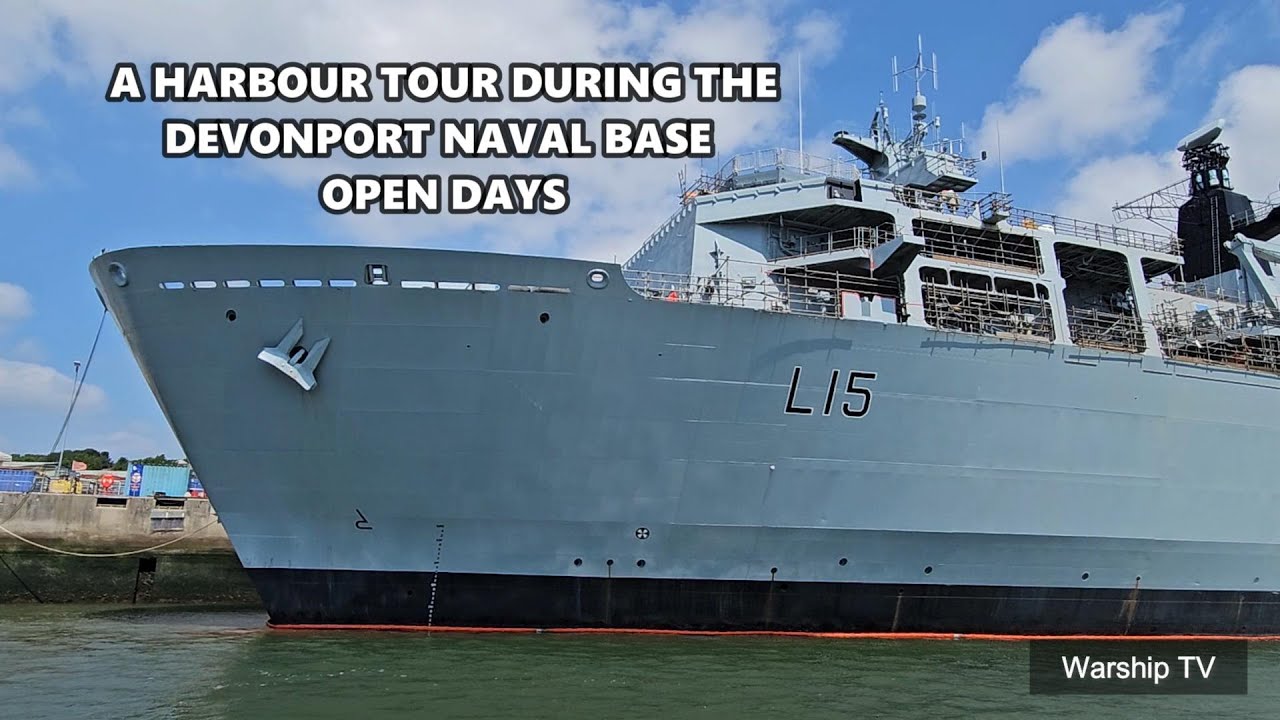 A HARBOUR TOUR DURING THE HM DEVONPORT NAVAL BASE OPEN DAYS - 25th July 2025