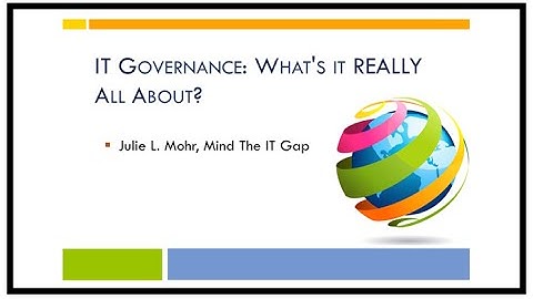 IT Governance: What