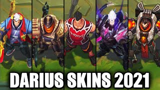 All Darius Skins Spotlight 2021 (League of Legends)