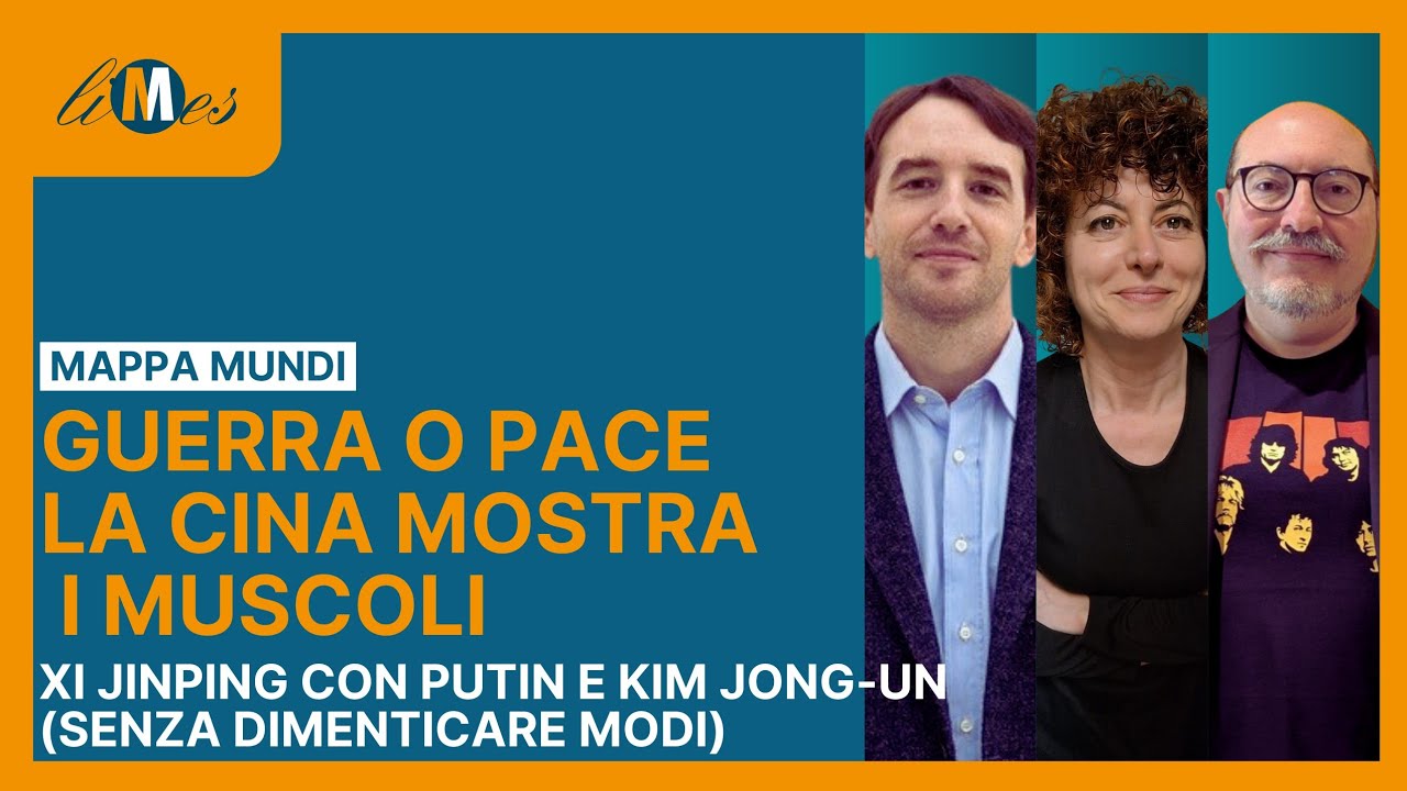 Guerra o Pace. La Cina mostra i muscoli. Xi Jinping con Putin e Kim Jong-un (e Modi)
