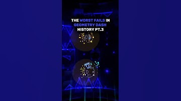 THE WORST FAILS INGEOMETRY DASH HISTORY PT.3 #geometrydash #edit #fail #extremedemon #history