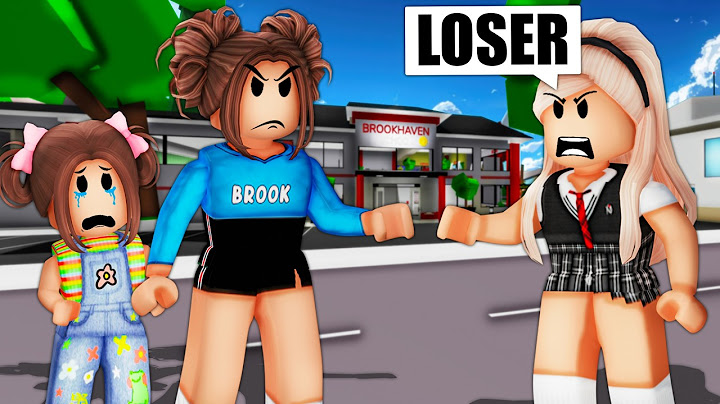 MY 8 YEAR OLD Has A BULLY In Roblox Brookhaven!!