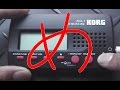 ギターの練習はメトロノームに合わせてやろう　KORG　MA-1